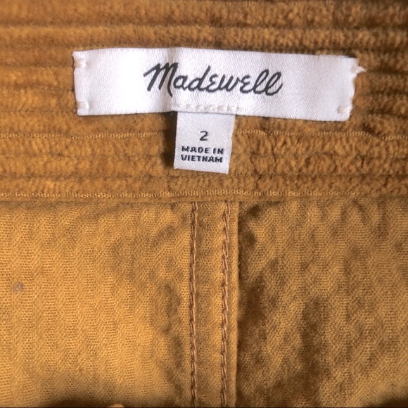 Madewell Corduroy A-Line Skirt - Picture 7 of 7